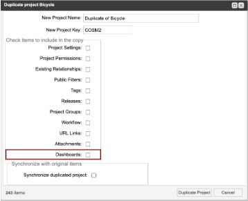 Duplicate project cycle screenshot